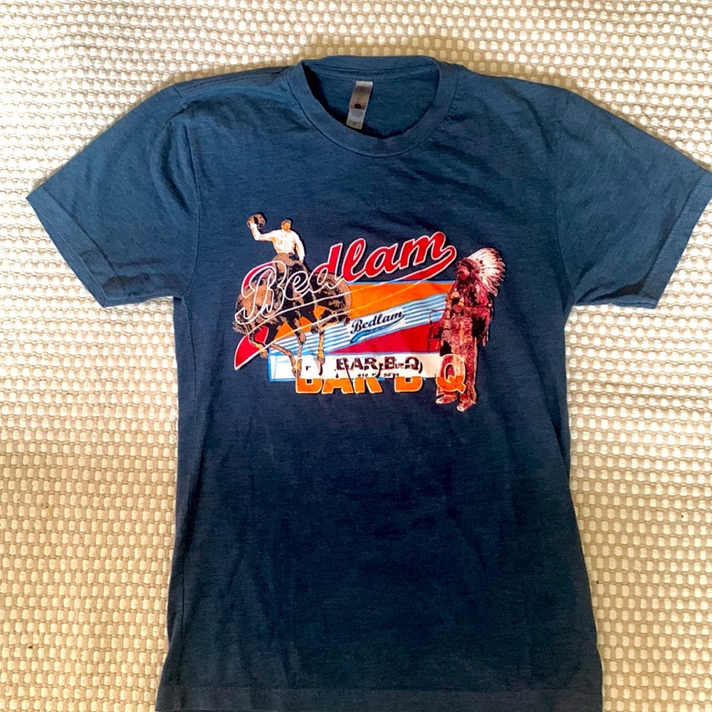 Next level apparel brand-blue tee-size XS